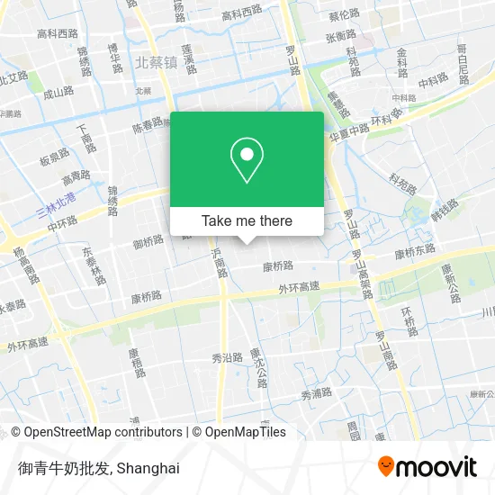 御青牛奶批发 map