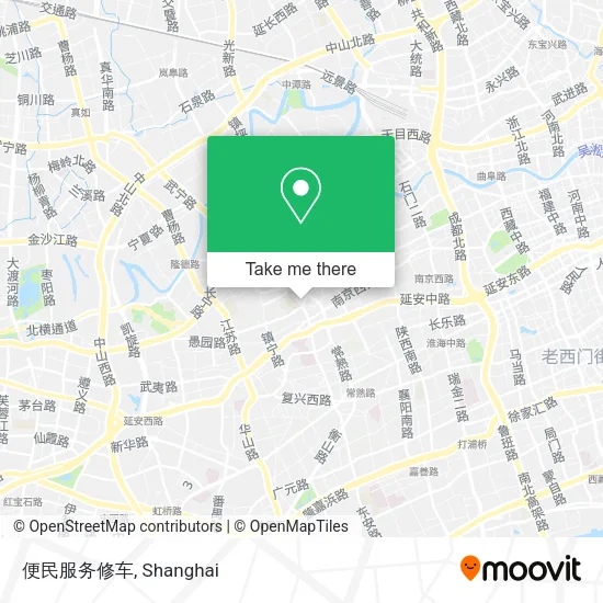 便民服务修车 map