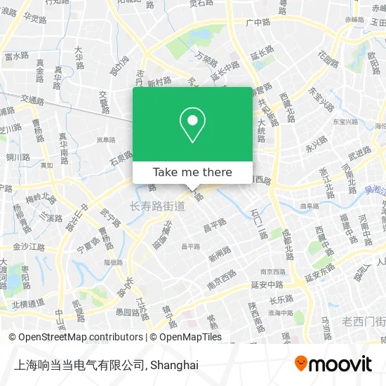 上海响当当电气有限公司 map