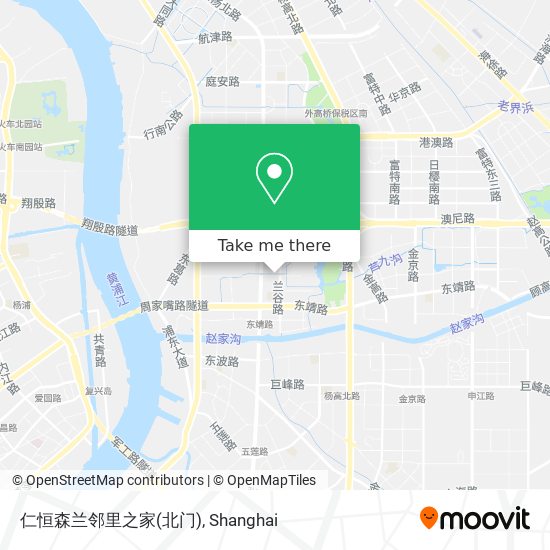 仁恒森兰邻里之家(北门) map