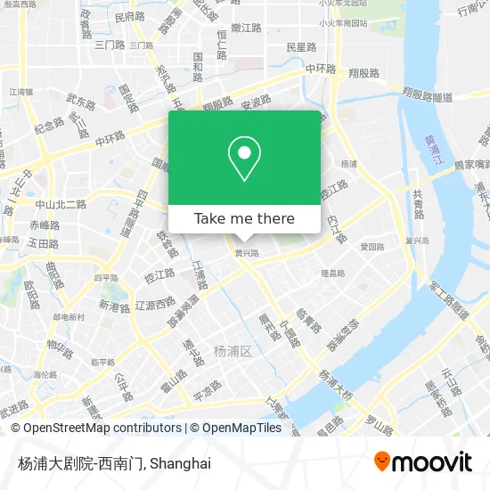 杨浦大剧院-西南门 map