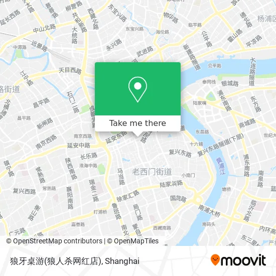 狼牙桌游(狼人杀网红店) map