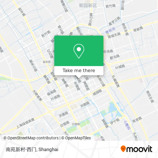 南苑新村-西门 map