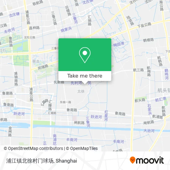 浦江镇北徐村门球场 map