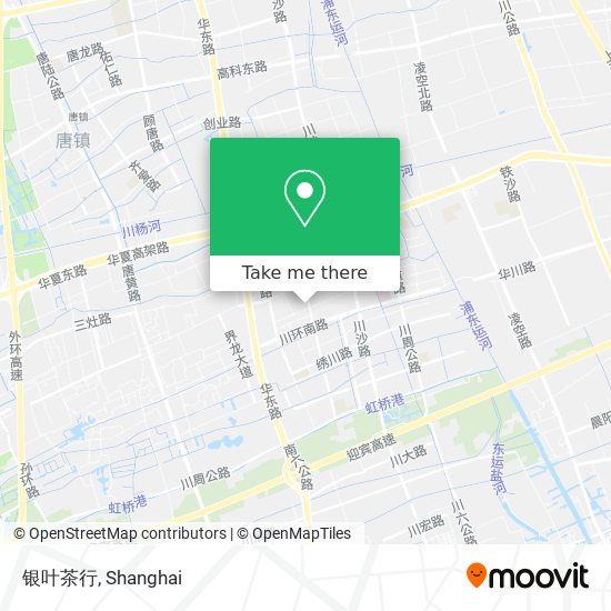 银叶茶行 map