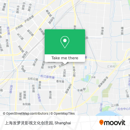 上海发梦灵影视文化创意园 map