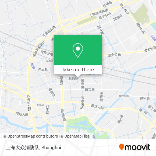 上海大众消防队 map