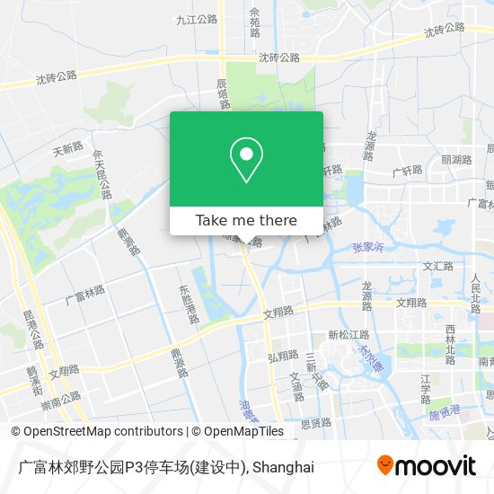 广富林郊野公园P3停车场(建设中) map