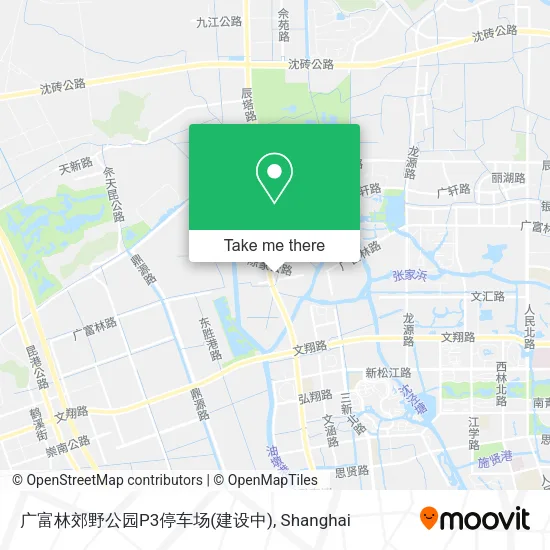 广富林郊野公园P3停车场(建设中) map