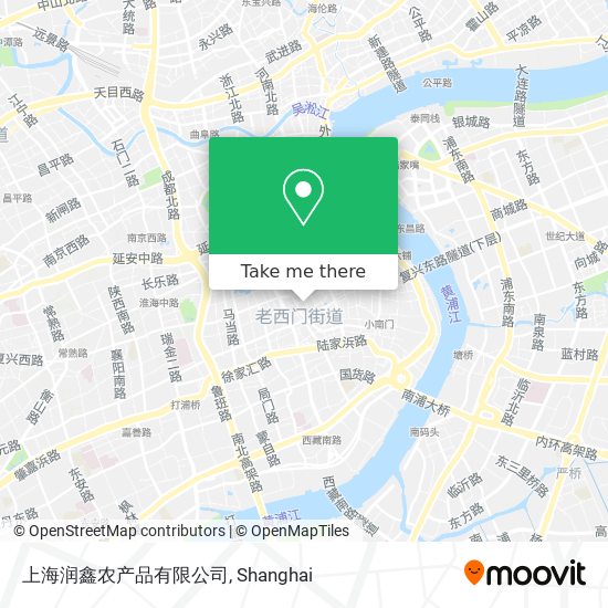 上海润鑫农产品有限公司 map