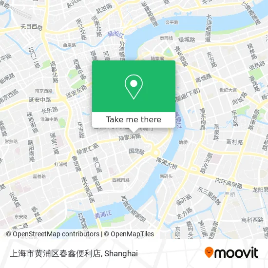 上海市黄浦区春鑫便利店 map