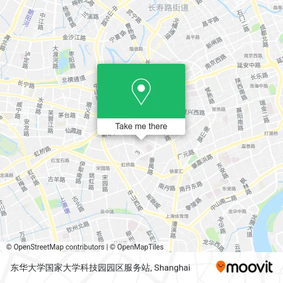 东华大学国家大学科技园园区服务站 map