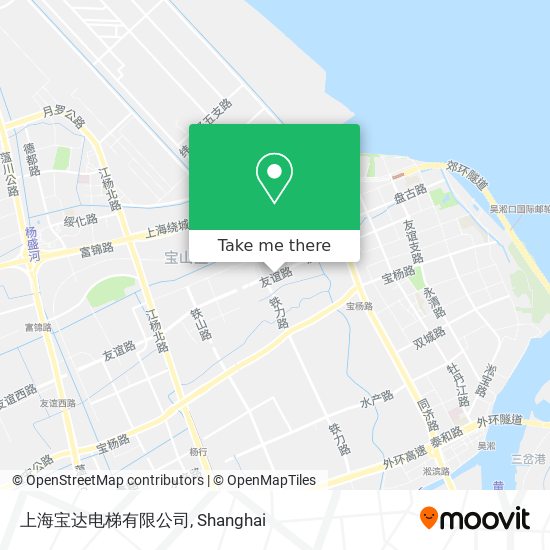上海宝达电梯有限公司 map
