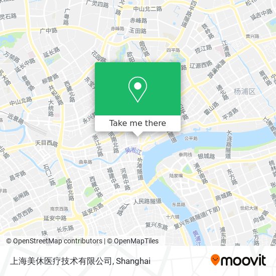 上海美休医疗技术有限公司 map