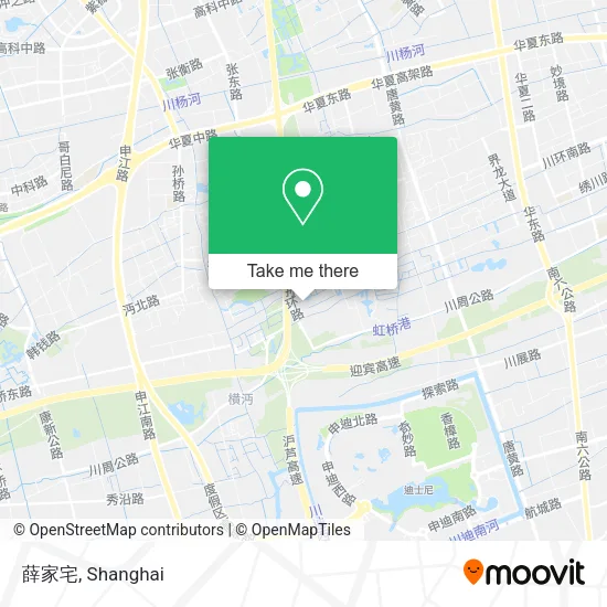薛家宅 map