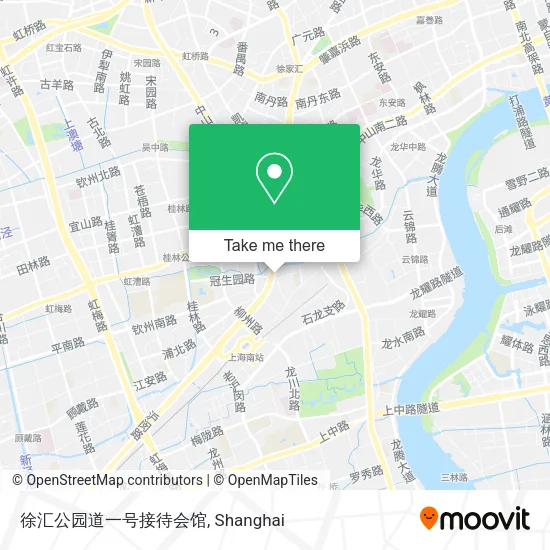 徐汇公园道一号接待会馆 map