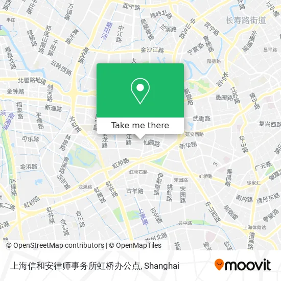 上海信和安律师事务所虹桥办公点 map