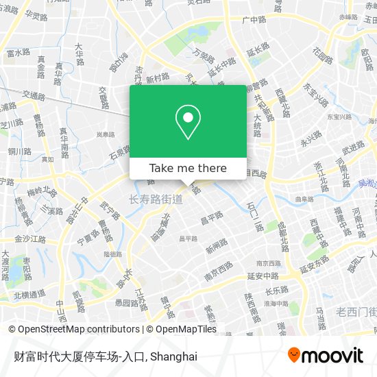 财富时代大厦停车场-入口 map