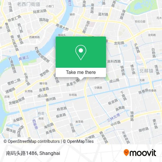 南码头路1486 map