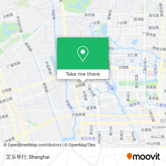 芷乐琴行 map
