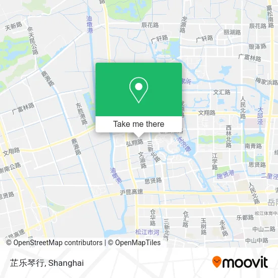 芷乐琴行 map