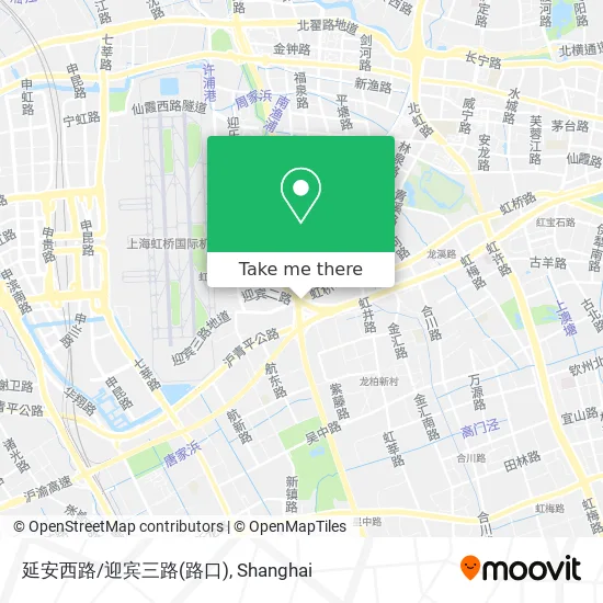 延安西路/迎宾三路(路口) map