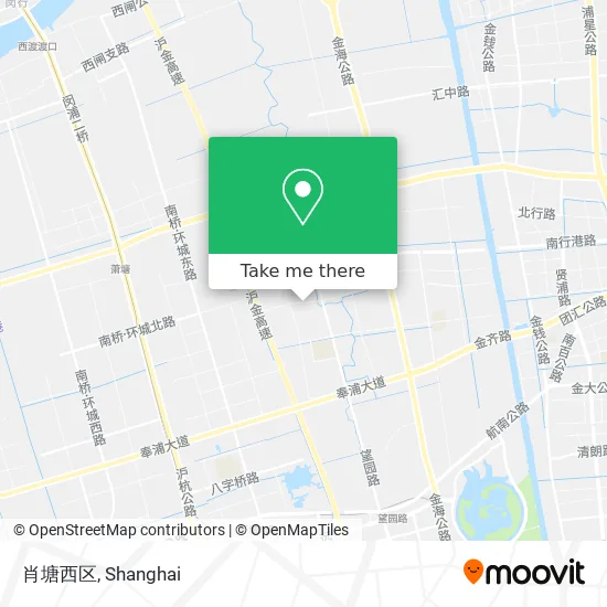 肖塘西区 map