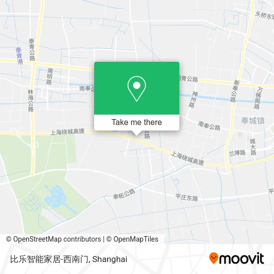 比乐智能家居-西南门 map