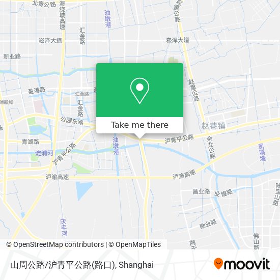 山周公路/沪青平公路(路口) map