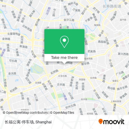 长福公寓-停车场 map