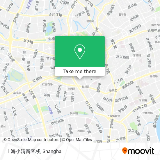 上海小清新客栈 map