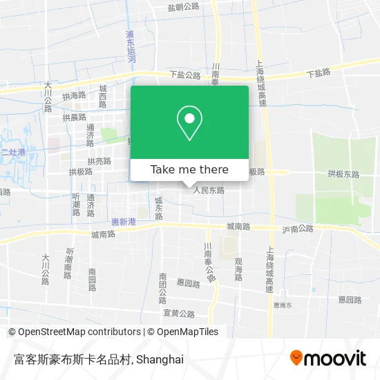 富客斯豪布斯卡名品村 map