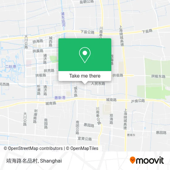 靖海路名品村 map