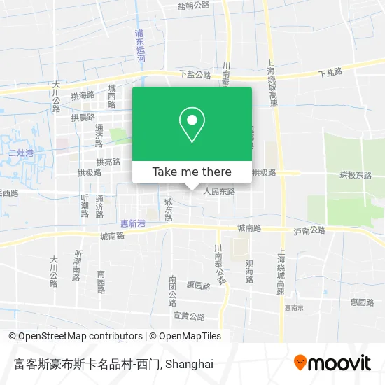 富客斯豪布斯卡名品村-西门 map