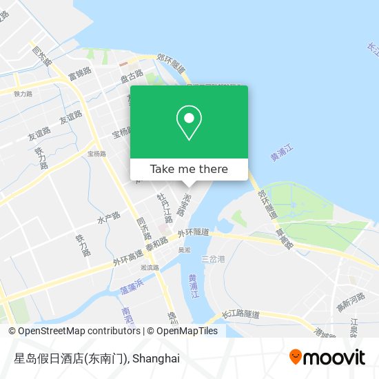 星岛假日酒店(东南门) map