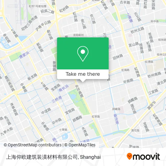 上海仰欧建筑装潢材料有限公司 map