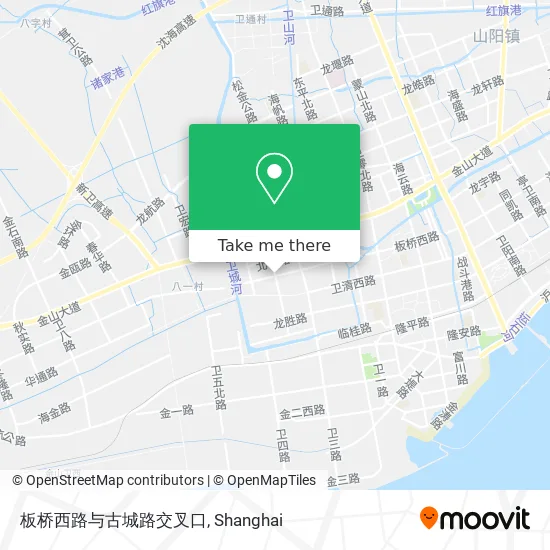 板桥西路与古城路交叉口 map