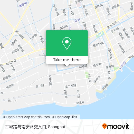 古城路与南安路交叉口 map