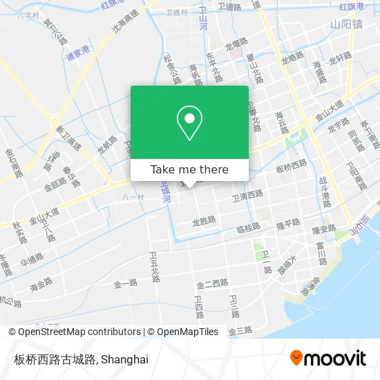 板桥西路古城路 map