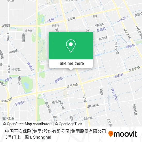 中国平安保险(集团)股份有限公司(集团股份有限公司3号门上丰路) map