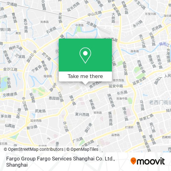 Fargo Group Fargo Services Shanghai Co. Ltd. map