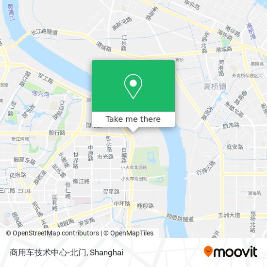 商用车技术中心-北门 map