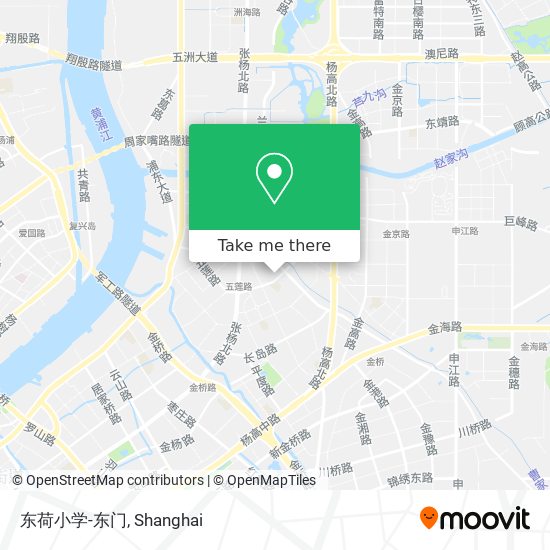 东荷小学-东门 map