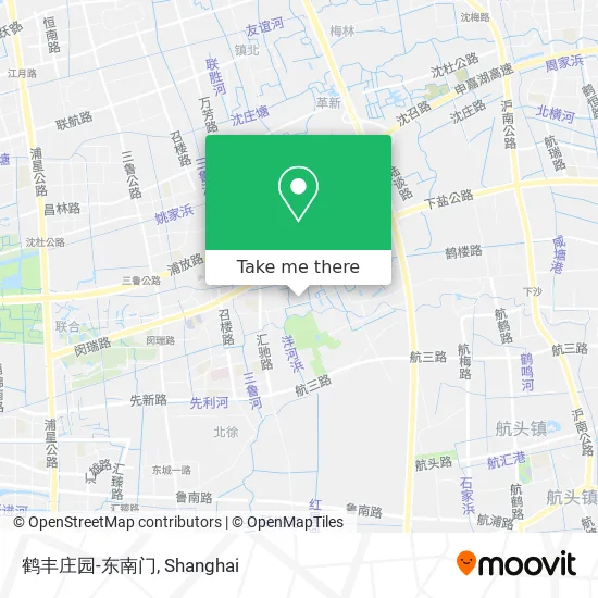鹤丰庄园-东南门 map