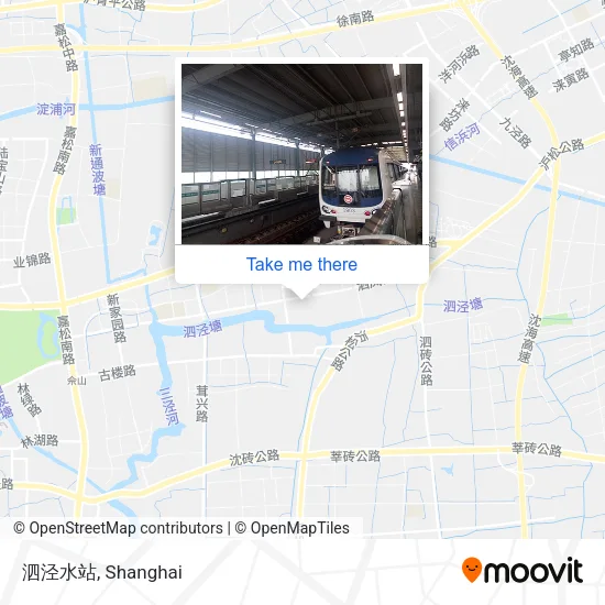 泗泾水站 map