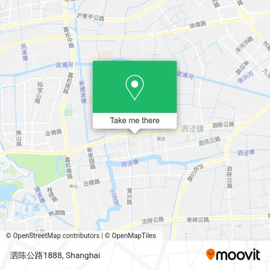 泗陈公路1888 map