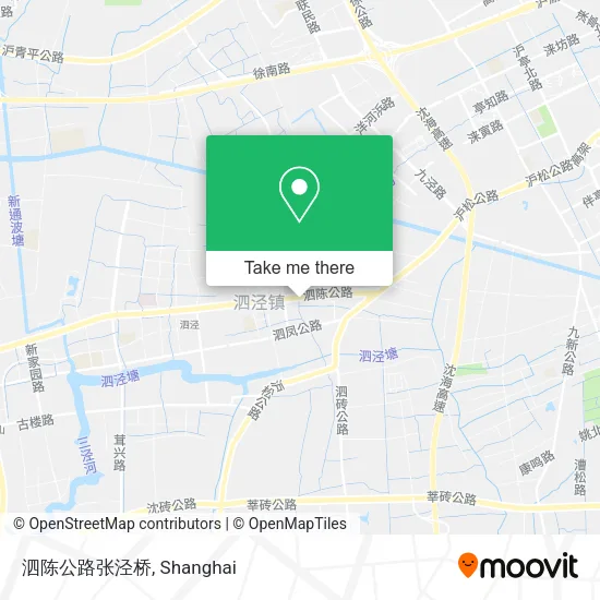 泗陈公路张泾桥 map