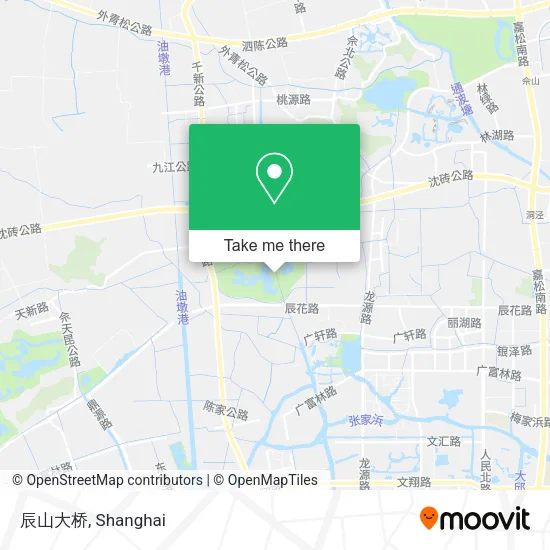 辰山大桥 map