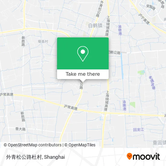 外青松公路杜村 map