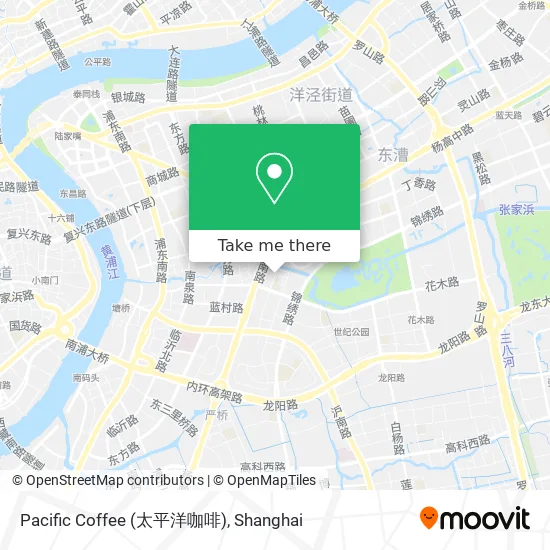 Pacific Coffee (太平洋咖啡) map